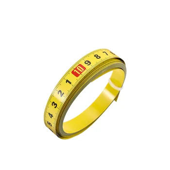 Sourcing Map 2uds Autoadhesiva Métrica Cinta 200cm Métrica Cinta Medición Inoxidable Acero Izquierda A Derecha Leer