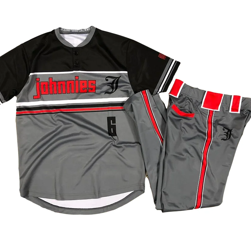 Custom Wholesale Logo Design For Men Cheap Unisex De Coed Camo Team Full Sublimated Softball