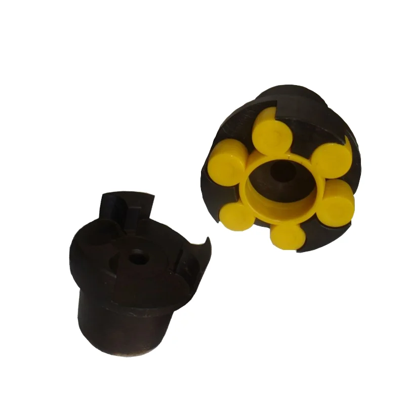High Strength ML Rotex Spider  Rubber Jaw Shaft Coupling for Precision Instrument