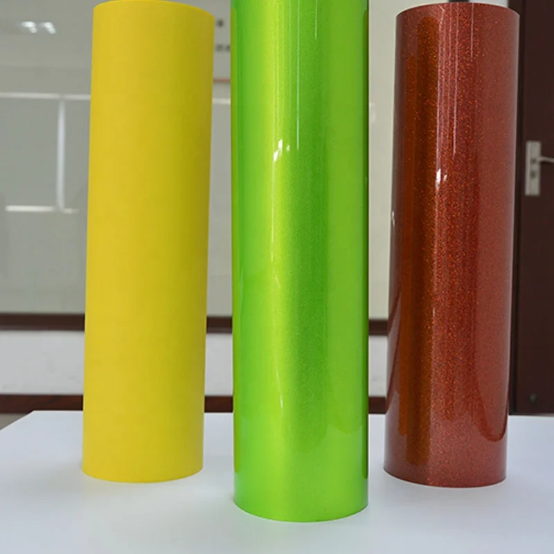 High Quality Transparent Plastic Sheets Custom Size Rigid Color Sparkling Pvc Sheet for Drum Wrap