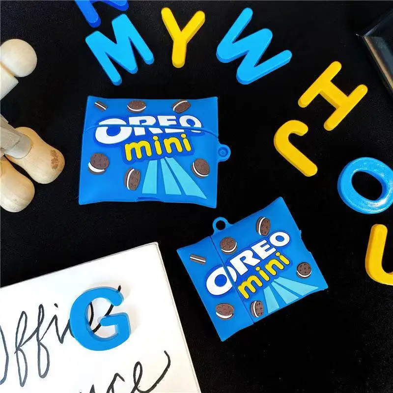 Модный чехол для airpod 1 2 3 pro 2021, роскошные брендовые Чехлы для зарядки, милый мультяшный 3d защитный силиконовый чехол для airpods