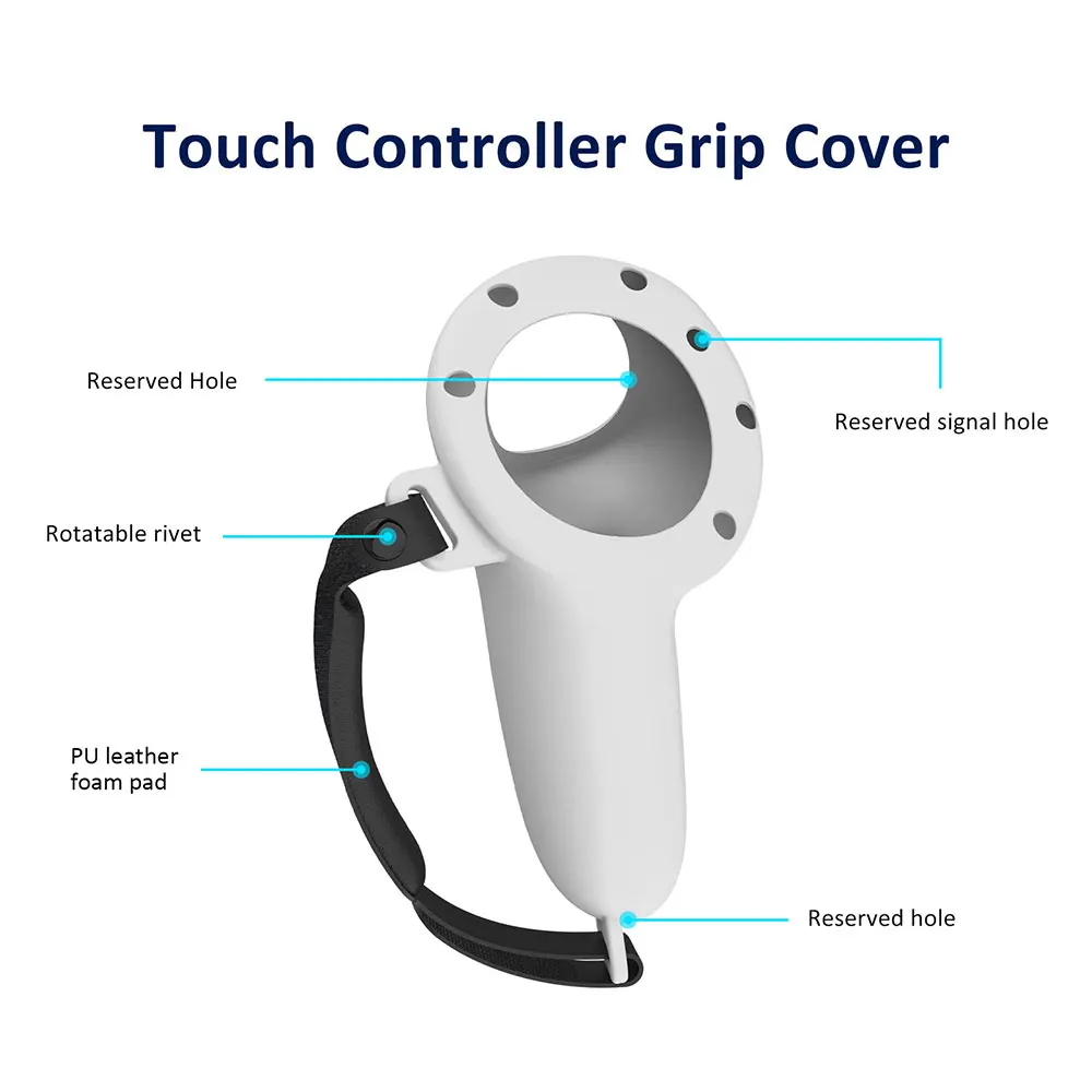 Vr Silicone Console Cover Case For Meta Quest 3 Controller Accessories Soft Protective Game Sweat Proof Touch Non Slip Sleeve factory