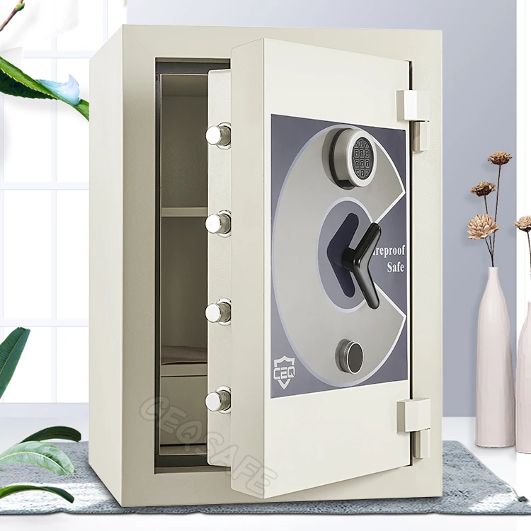 CEQSAFE 2 Hour Fire Proof Safe Box Cajas De Seguridad Coffre Fort Large Fireproof Safe for Home Digital Safe