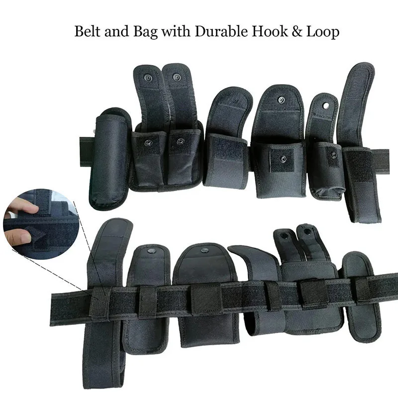 Adjustable Durable Wear-resistant Multifunctional Tactical Duty Seat Belt Tactical Seat Belt Set Adjustable Training Seat Belts