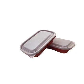 Hot selling 500ml thickened rectangular cheap disposables Environmentally friendly and biodegradable packaging box