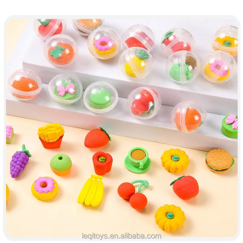 32mm Diameter Transparent Plastic Ball Capsules Toy With Inside Mini