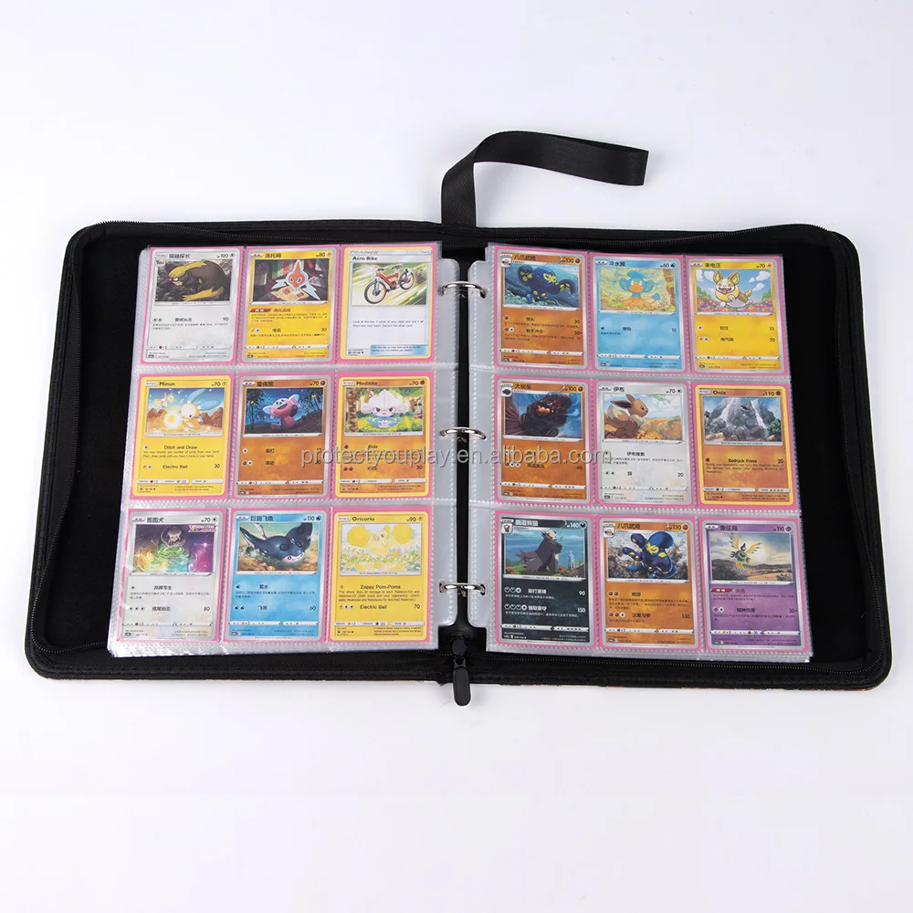 pikachu trading card binder Elite Series: Pikachu 9-Pocket Zippered PRO-Binder for Pokémon main image 0