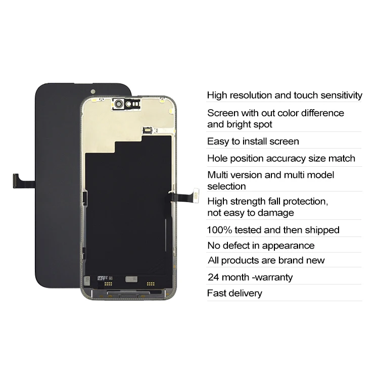 GX ZY RJ Original Full Soft Oled Lcd Screen for Iphone