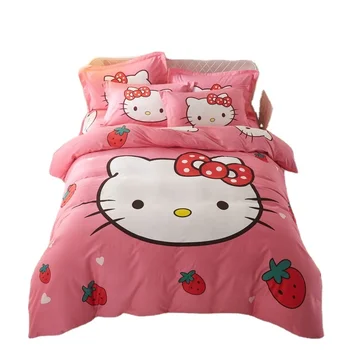 Children's cartoon cotton Comfortable Sleep Customized Bedding Set Environmentally Friendly Printing Dyeing Skin Friendly Soft