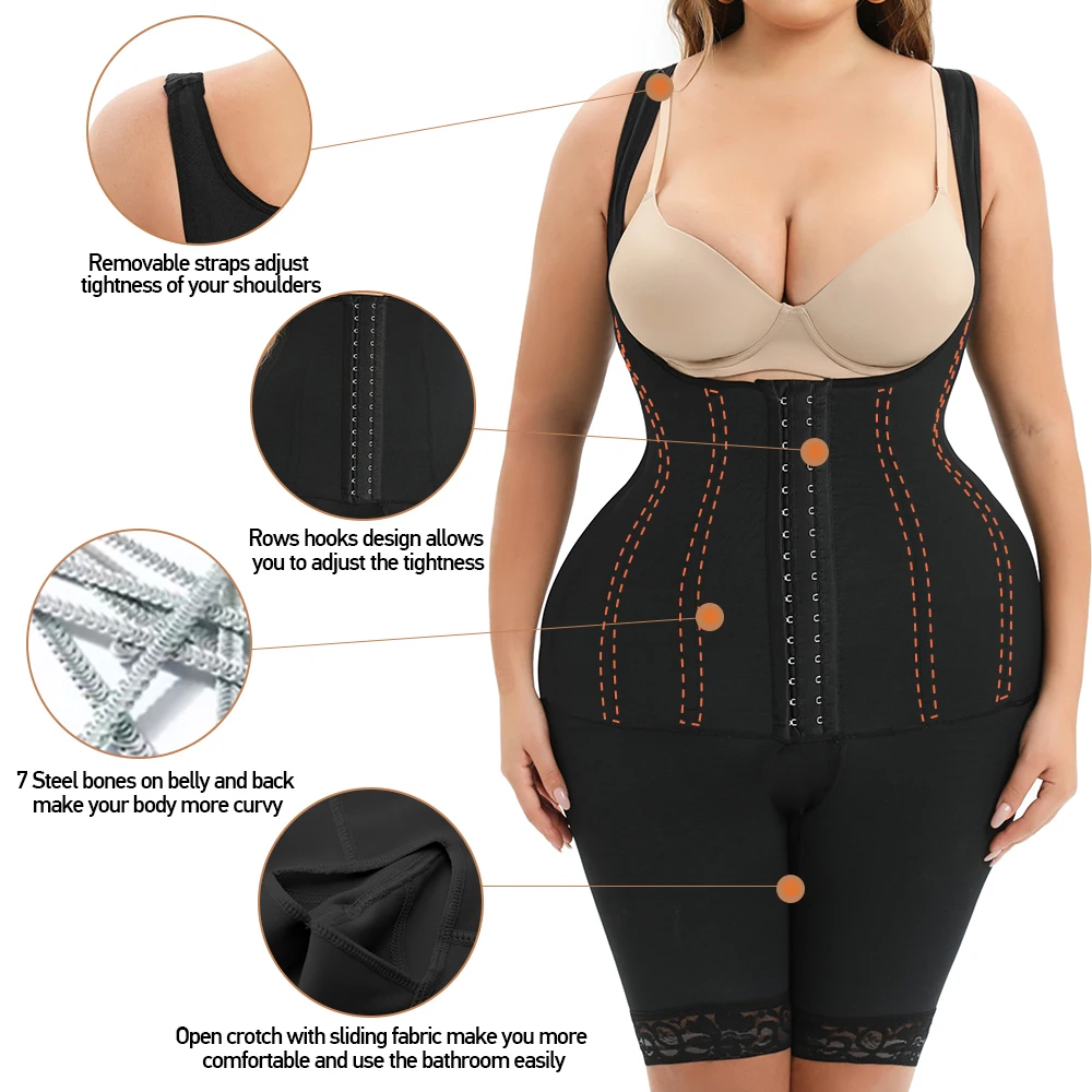Customized Shapewear For Women Bodysuit Shaper Girdles Colombian For