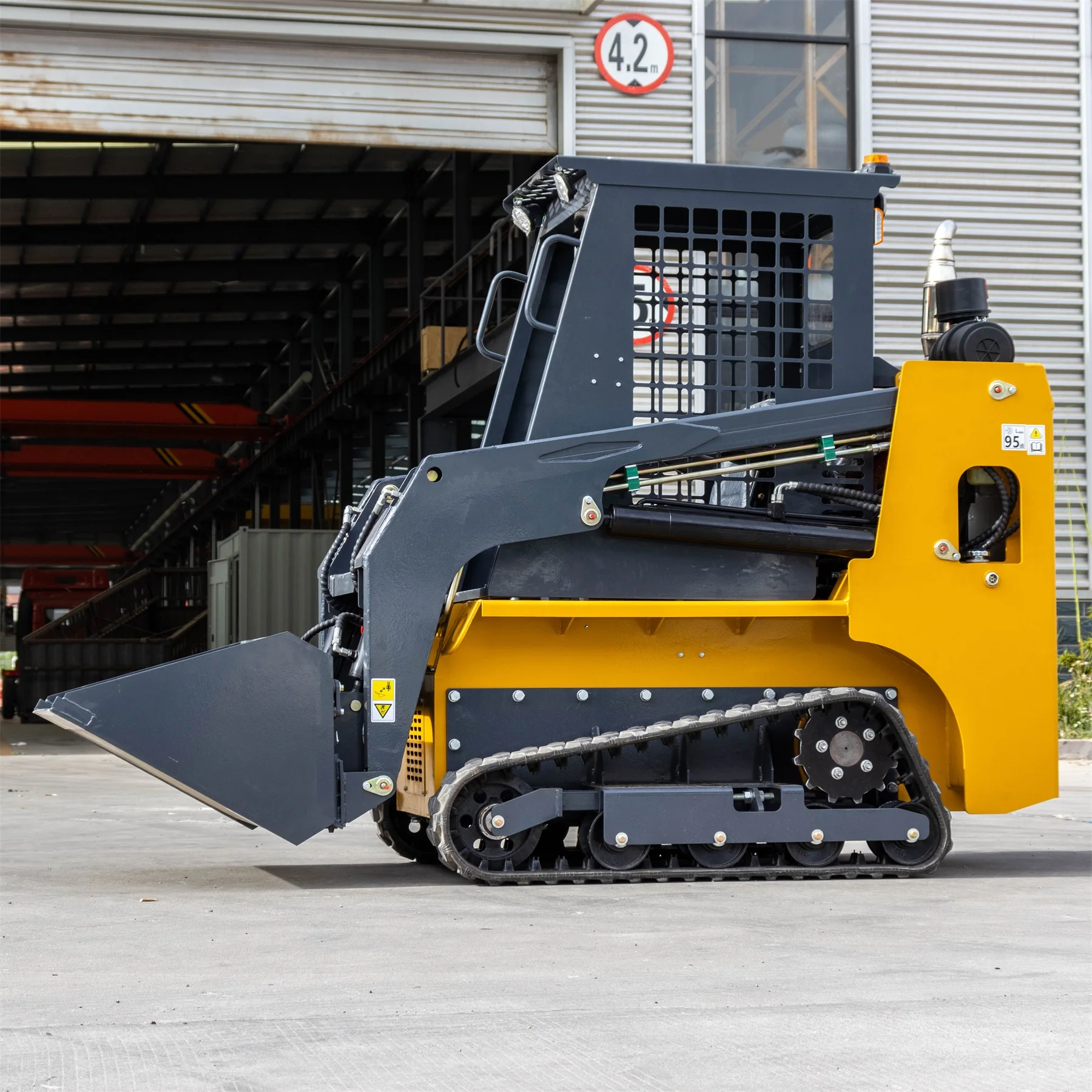 Free Shipping Mini Skid Loader Wheel Loader Track Skid Steer With EPA Certificate