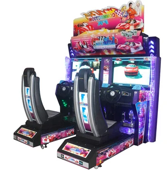 DINIBAO Coin operated simulator video driving 42 lcd Outrun Arcade racing car game machine for sale