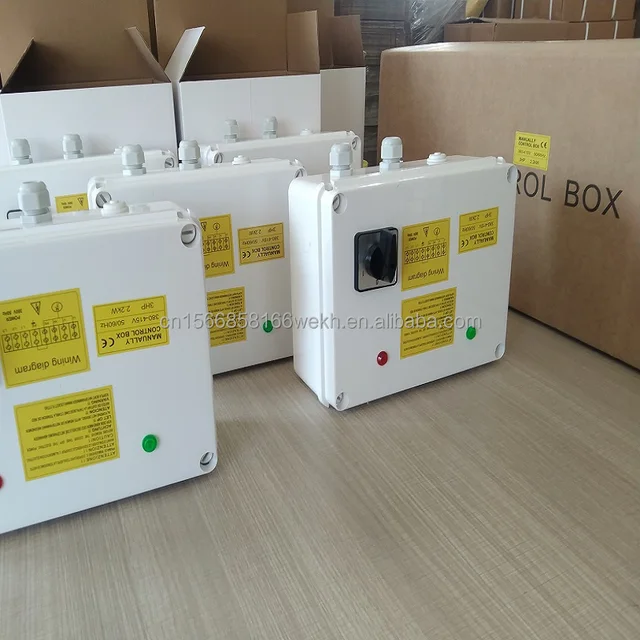 220-380v 10hp Submersible Pump Control Box Low Pressure Electric Power Source OEM for Water Solutions Africa Developing World