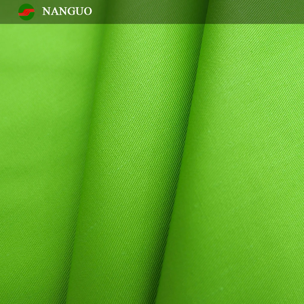 60 Cotton 40 Polyester 32*32 130*70 150gsm Plain Dyed Cvc 60/40 Twill