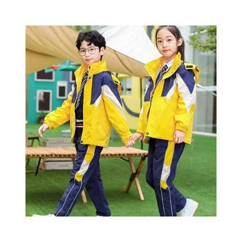 2022 Factory Oem/Odm Child School Uniform Super Soft Fabric 2-Piece Polo Shirt Sports Set School Uniform Design