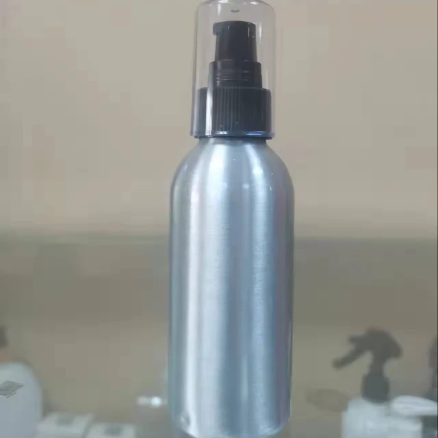 10ml 20ml 30ml 50ml 60mol 100ml 120ml Cosmetic Aerosol Tin Can Refill aluminum bottle Empty Aerosol  refillable Aluminum bottle