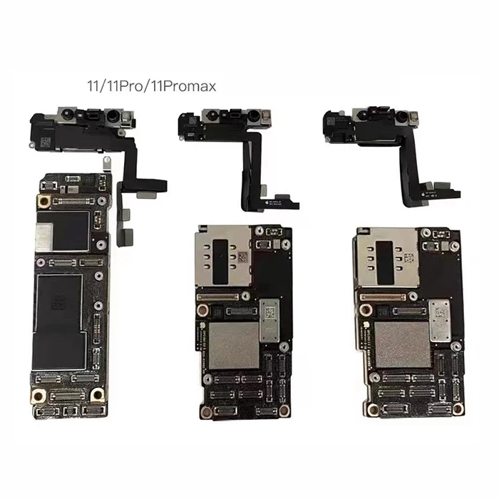 携帯電話マザーボードオリジナルロック解除ロジックボード128GB256GB