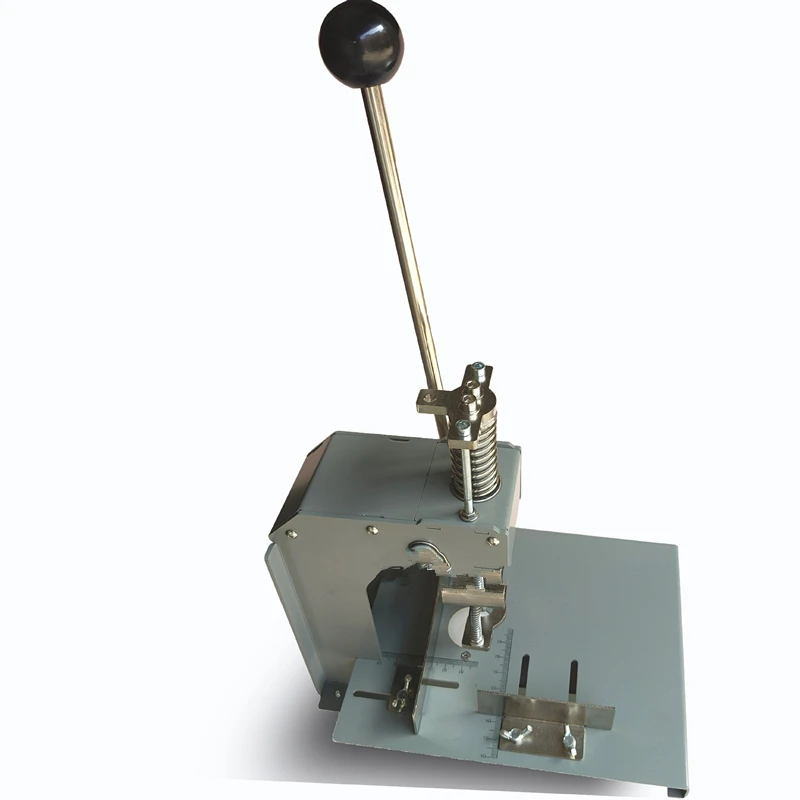 TEBAK Office Industrial Portable Manual Punching Machine Heavy Duty Manual Hole Punching Machine for Plastic OPP Bags
