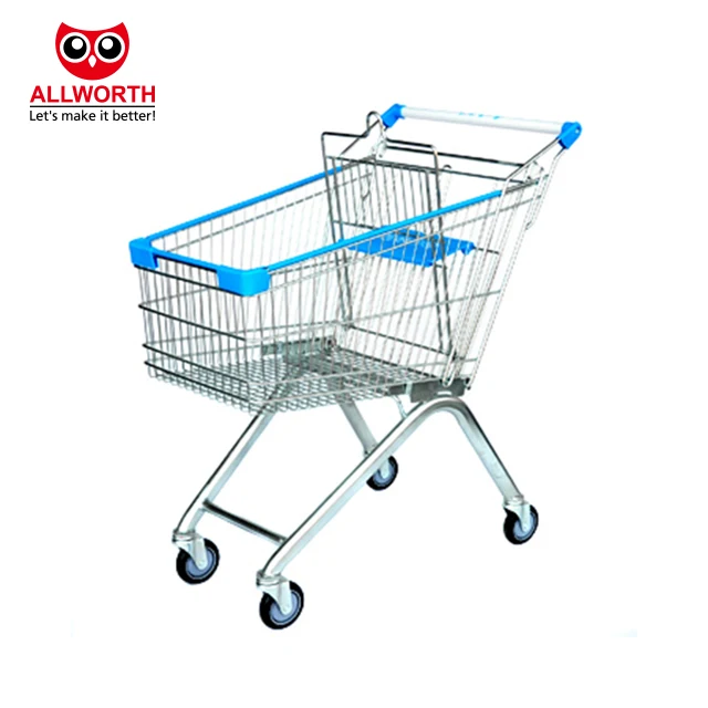 Business 60l240l Supermarket Shopping Trolley For Elderly Buy French