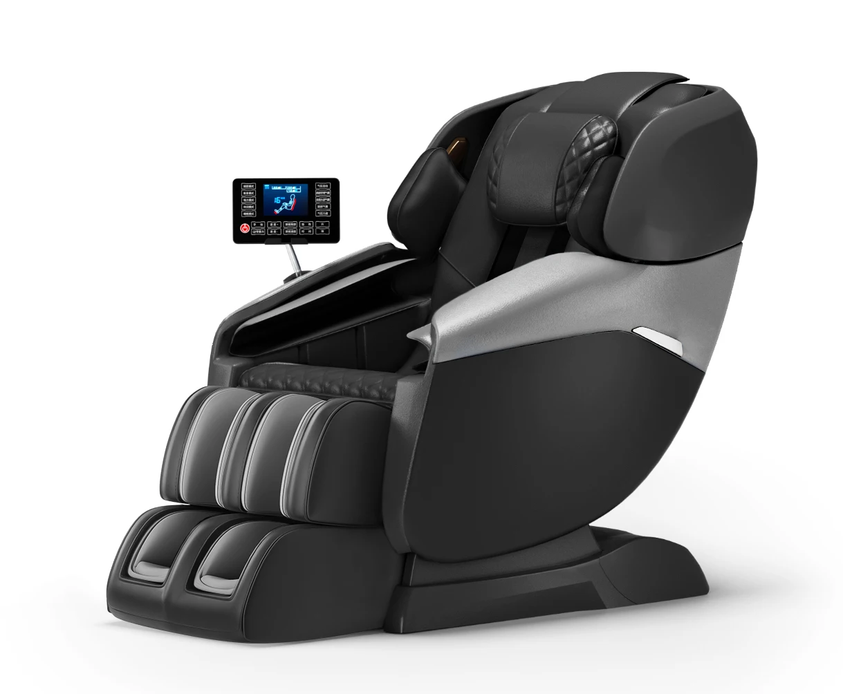 electric luxury Professional 4D Rocking Shiatsu L Shape Zero Gravity full Body Massage Chair Guoheng