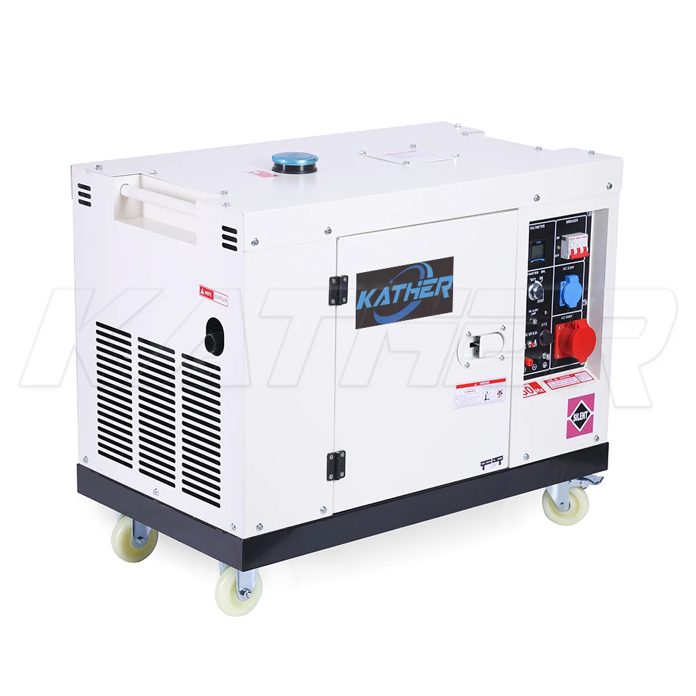 5KVA 8KVA 10KVA 12KVA 15KVA 20KVA سپر سلینٹ ڈیزل جنریٹر لاؤ نوائز 1 فیز 3 فیز پورٹیبل ڈیزل جنریٹرز 20 کلو واٹ 10 کلو واٹ