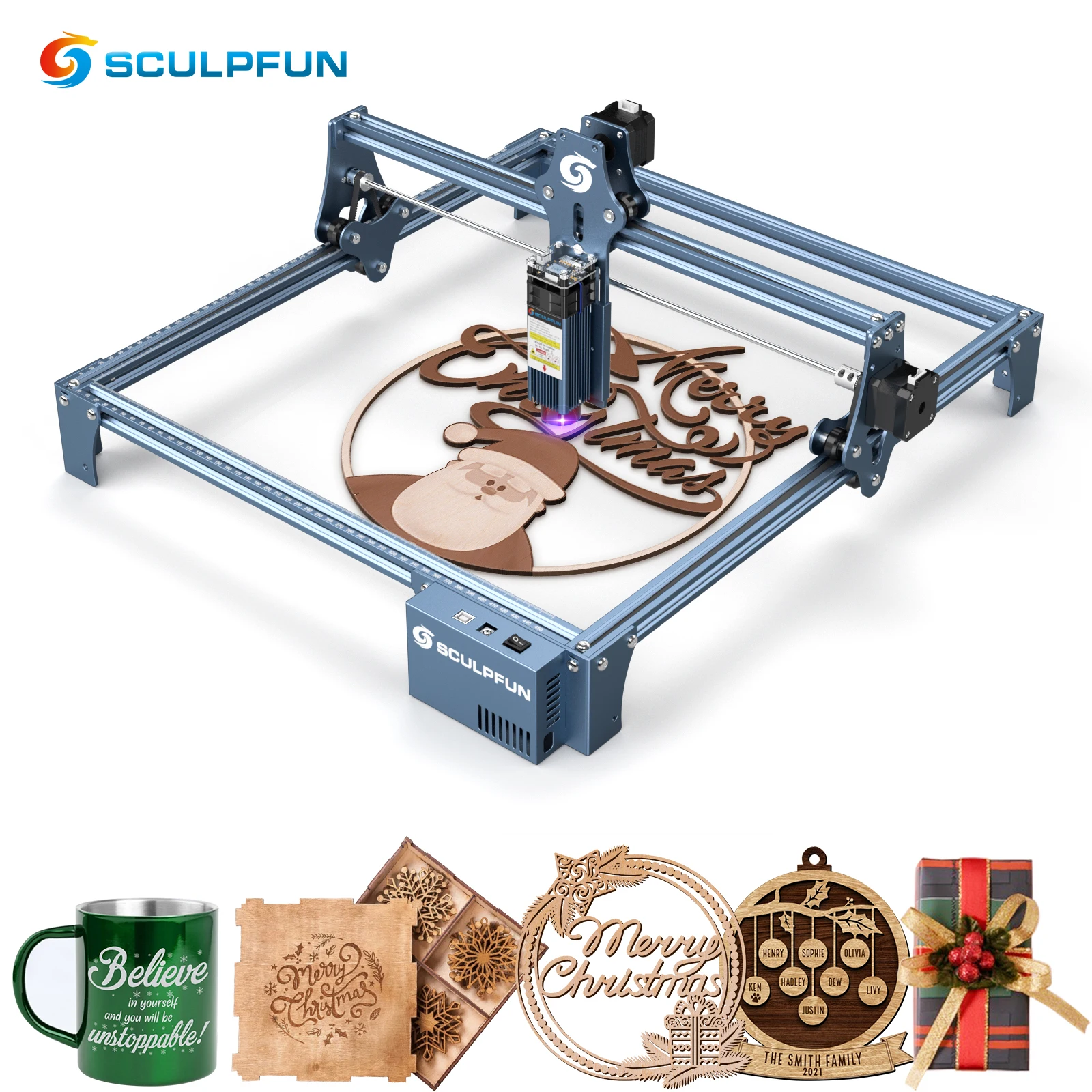 SCULPFUN S9 90W Laser Engraving Machine-Shenzhen Sculpfun Technology Co.,  Ltd.