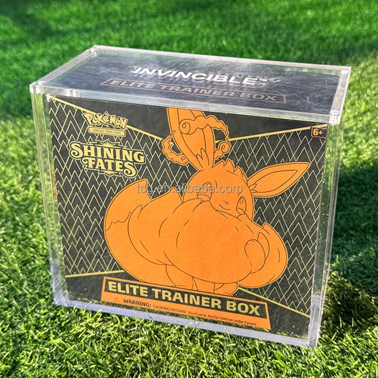 Pokemon Acrylic Case - Premium Protection & Sustainability Pokemon Acrylic Case - Premium Protection & Sustainability