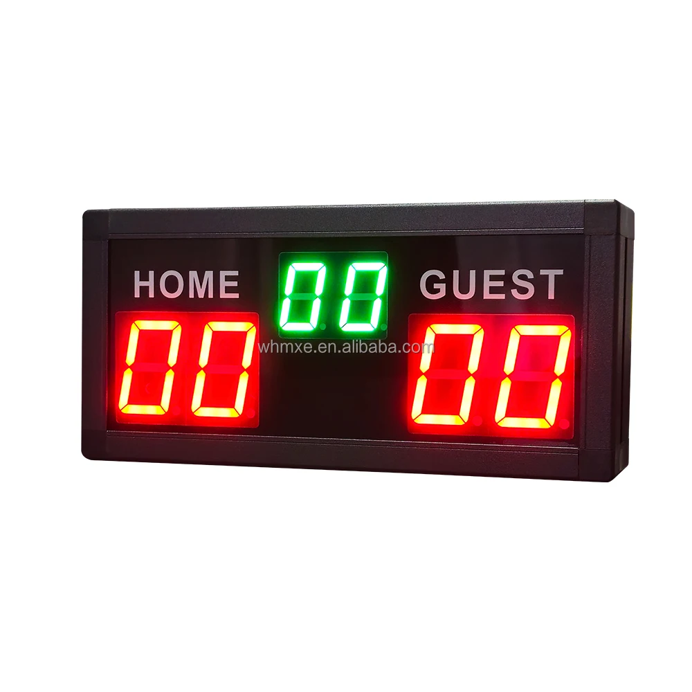 Easy to Use 4 Numbers Display LED Digits Scoreboard With Remote Control Adjustment