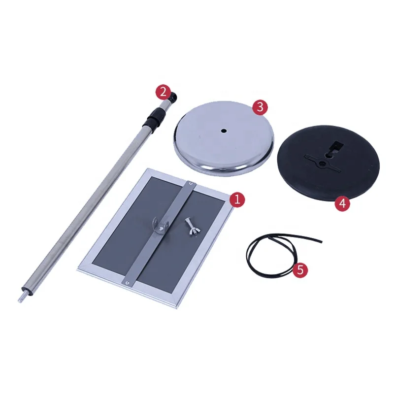Free Standing A3 Poster Display Floor Stand Aluminum Frame Post Frame