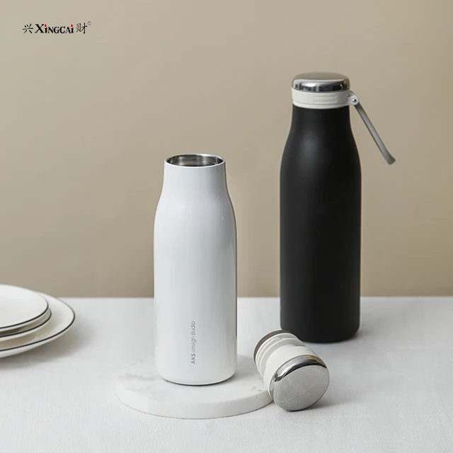 AKS 360ml Thermos Flask Personalized Logo Insulated 304 Stainless Steel Insulated Water Bottle