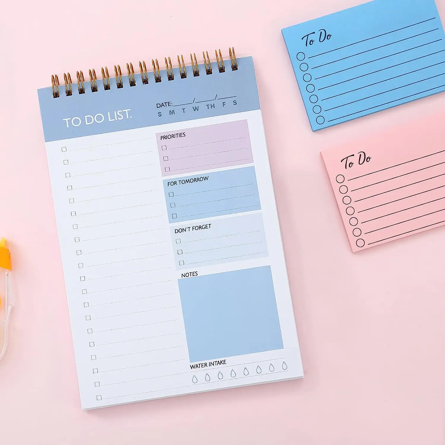 Customized Daily Planner Notepad For Productivity Daily Planners Work