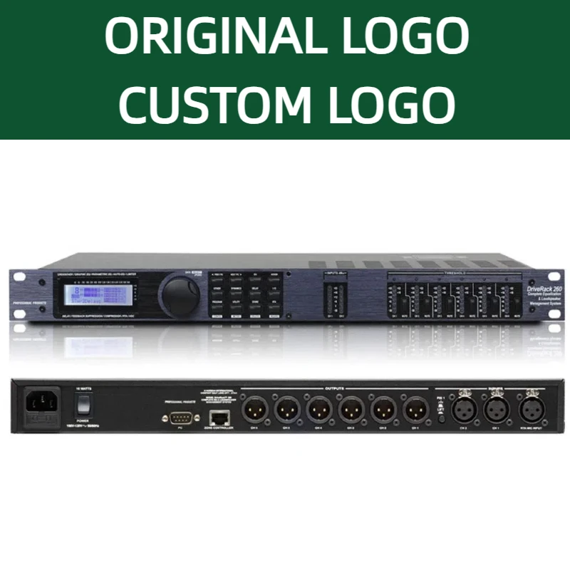 Paulkitson Metal Audio Processor 260 Drive Rack Digital Audio Speaker  Management DSP