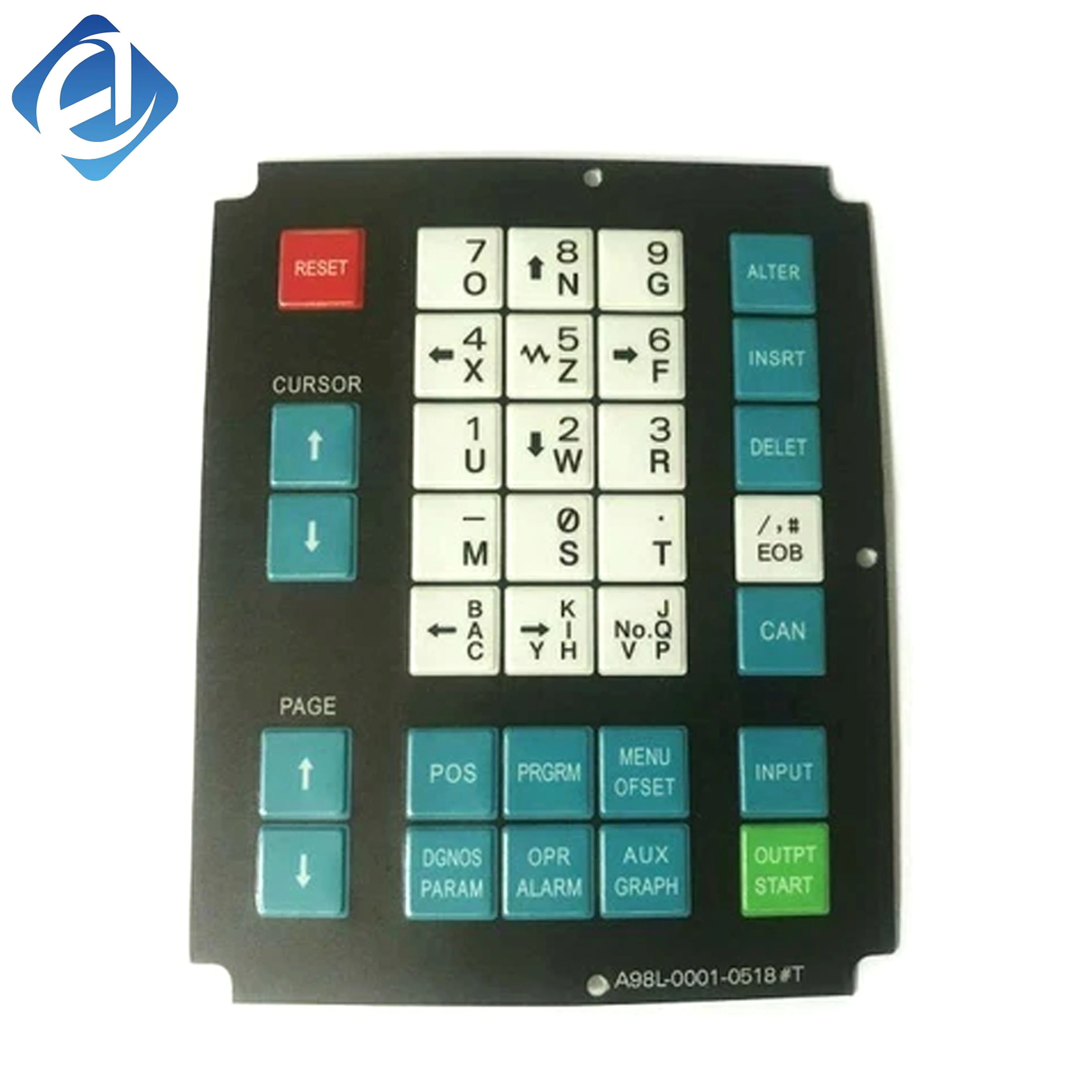 New Original A98L-0001-0518 Fanuc backup lithium battery pack. It supplies stable power for CNC system data retention. Used to maintain parameter and program storage of Fanuc controllers, ensuring normal startup and operation of CNC machine tools