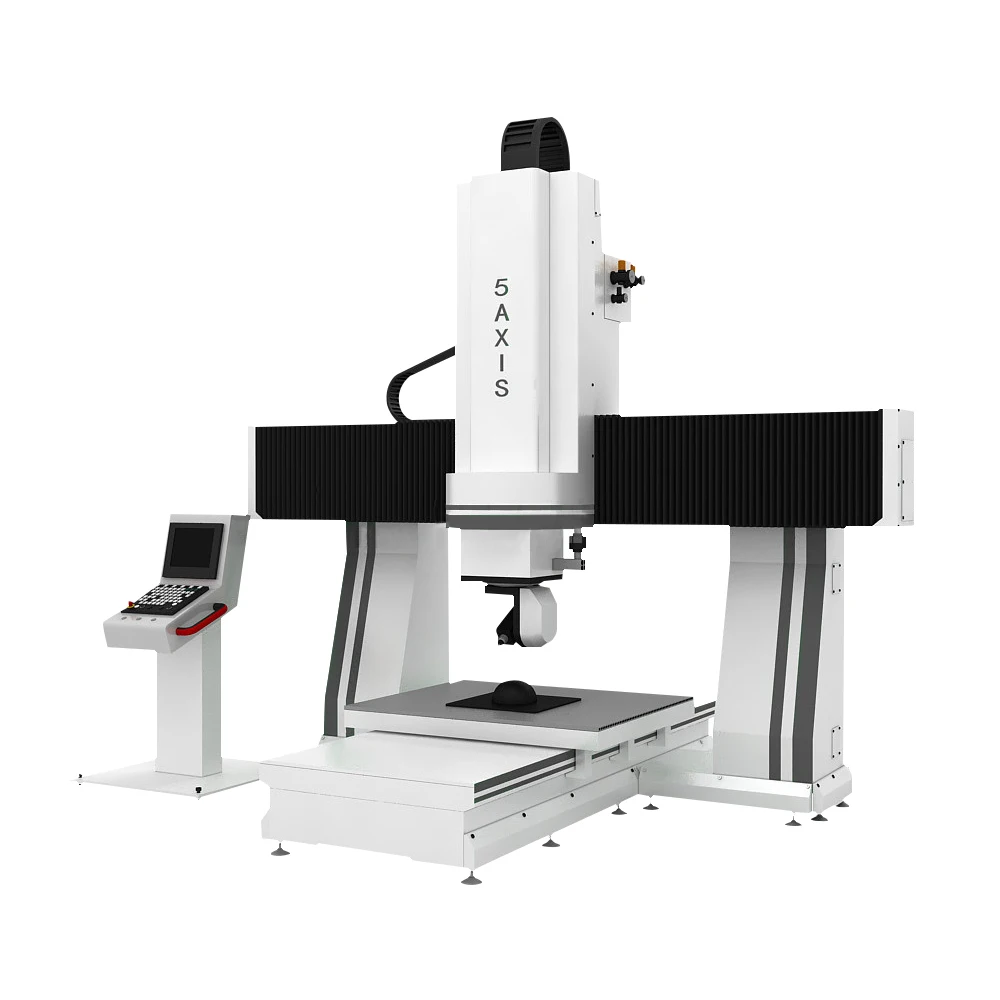 Full Customization 5 Axis Cnc Router Machine Five Axes Milling Machine 3d Wood Cutting Cnc Machine Taiwan LNC Control System