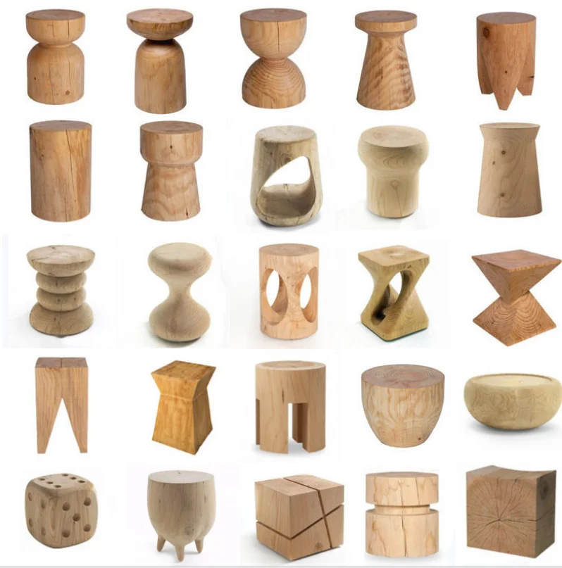 Modern Household Decorative Small Stool Coffee Table Stool In Different