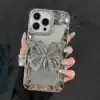 Silver + glitter paper