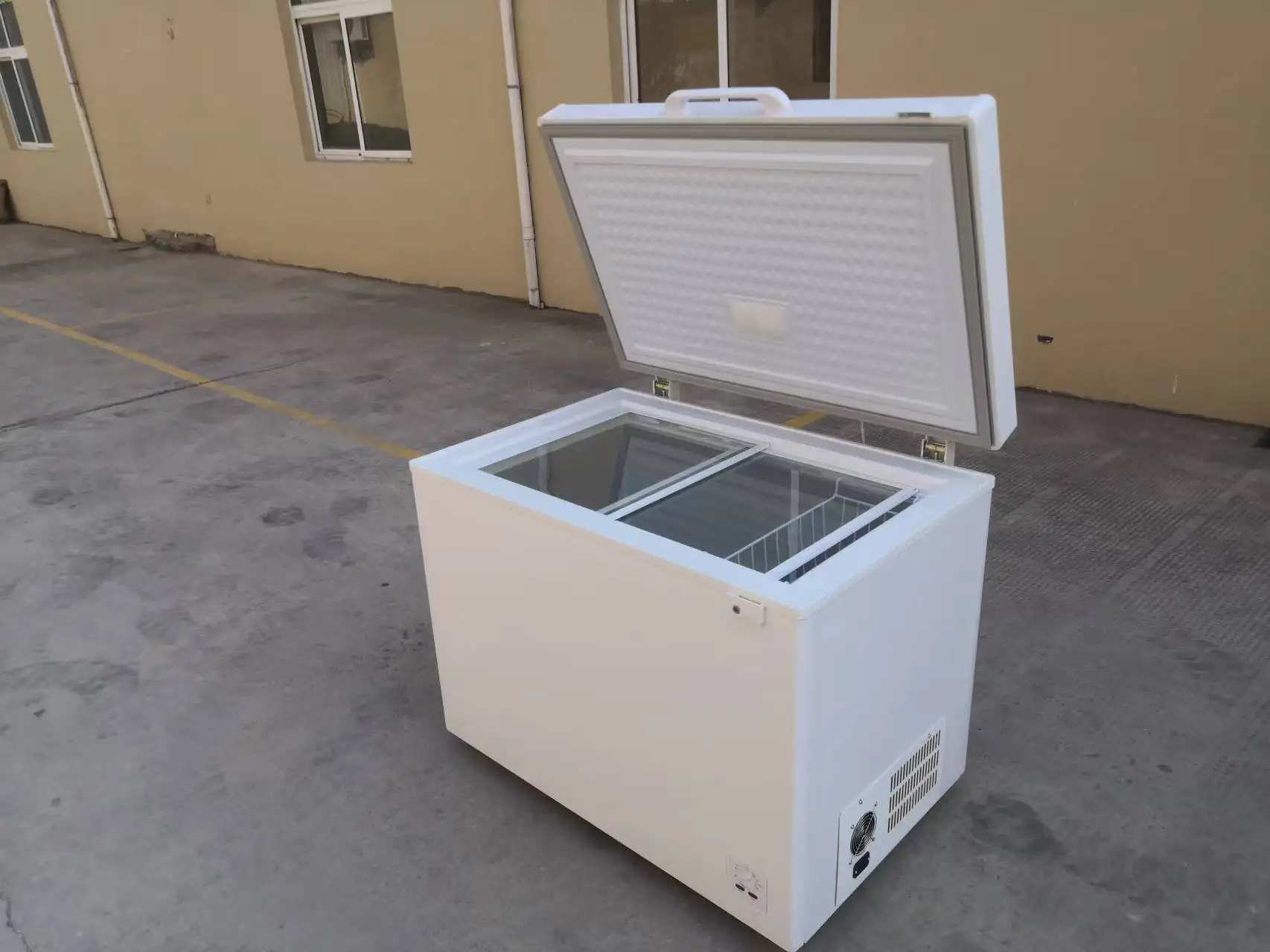 258l 100mm Foam Thickness 12v Ac/dc Adapter External Condenser Evaporator Fridges Solar Chest