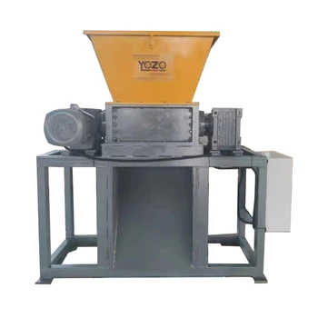 yozo 2024 double shaft textile shredder/copper cable shredder machine for recycling