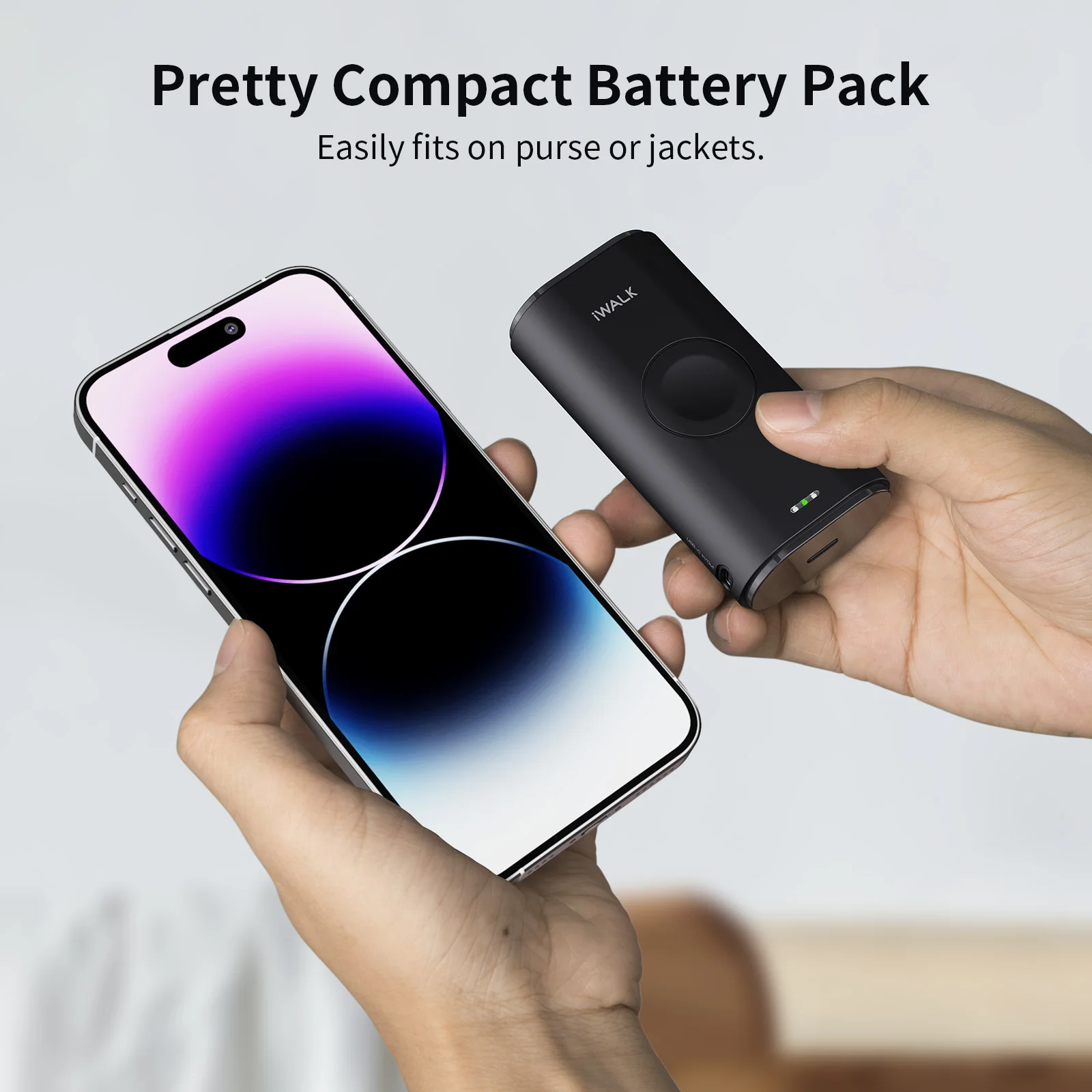 Iwalk Linkpod W Powerbank Good Quality 9000mah Wireless