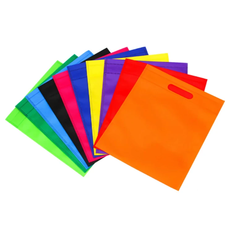 NEW Custom Reusable Blank PP Non Woven Promotional Vest Shopping Laminated Tote Bags