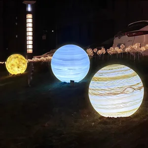 Rechargeable Waterproof Battery Color Changing Led Globe Lamp