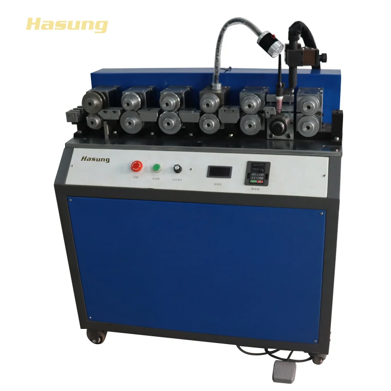 Gold Jewellery Hollow Tube Forming Machine with Automatic Soldering