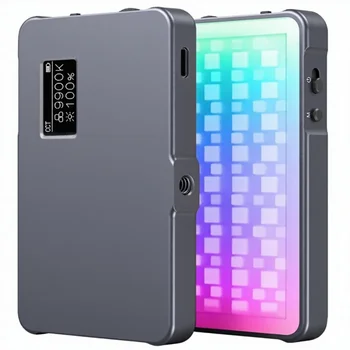 For SmallRig P96L Mini RGB 2500-8000K Portable Aluminum Alloy Video Light with Power 3489BC