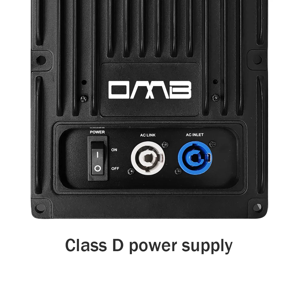 500W*4, SRM Intelligent Audio Track, Green Audio, PFC, Class D 2000W  4-Channel Active Amplifier PDA2K4+CQ260DA