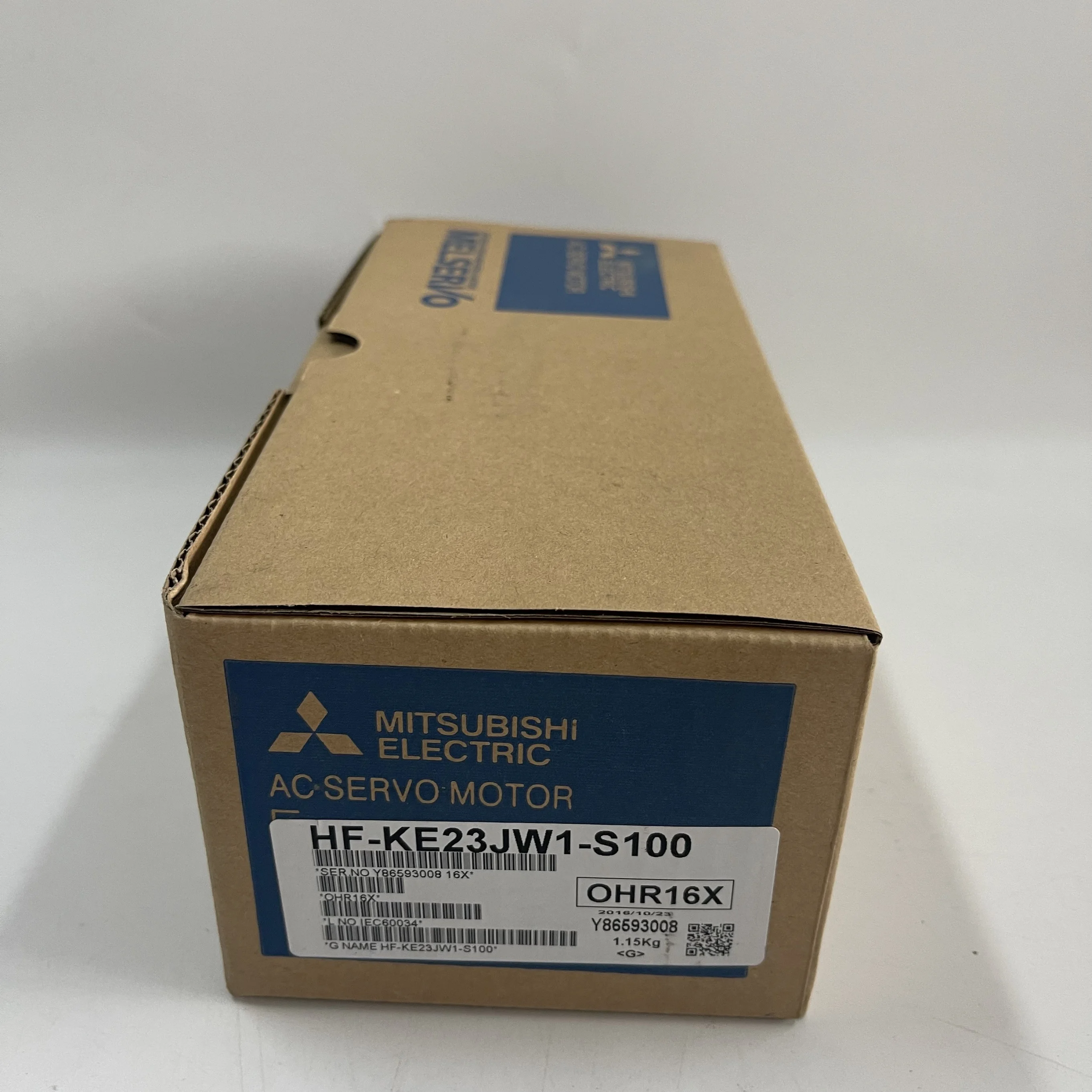 Mitsubishi AC Servo Motor HF-KE23JW1-S100