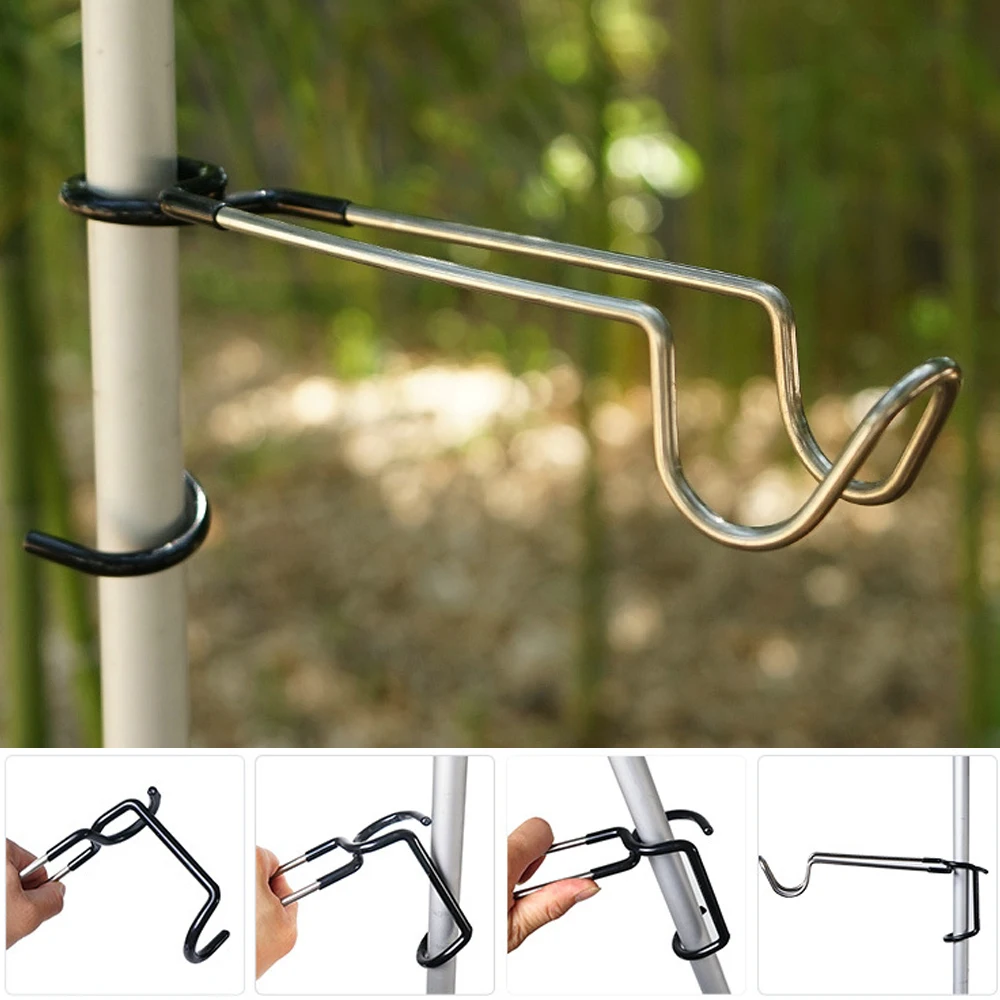 Wholesale Outdoor Hanger Hooks Camping Lantern Hanger Holder 2 Way Lantern  Light Lamp Hanger Tent Pole Post Hook - China Tent Pole Hook and Camping  Lantern Hanger price