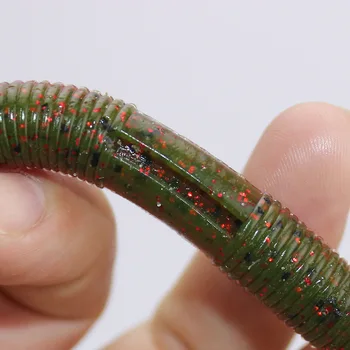 Cheery 13.5cm 10g Senko Worm Soft Plastic Lure Texas Rig Lure Senco Maggot Salty Baits – Soft Lure – view 4