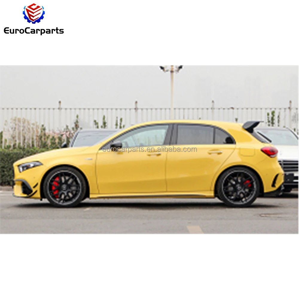 A45 Body Kit Body Kits for a Class W177 2019 Year Car Bumpers Grille Side Skirts Rear Diffuser Exhaust Tips Rear Wing