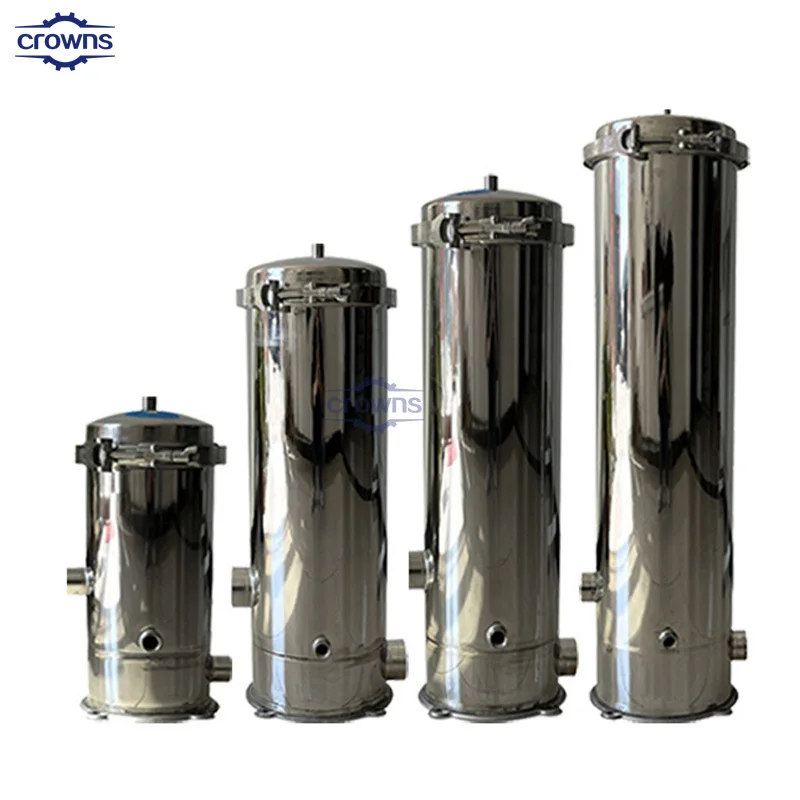 Intelligent 10" 20" 30" 40" Water Cartridge Filter Housing