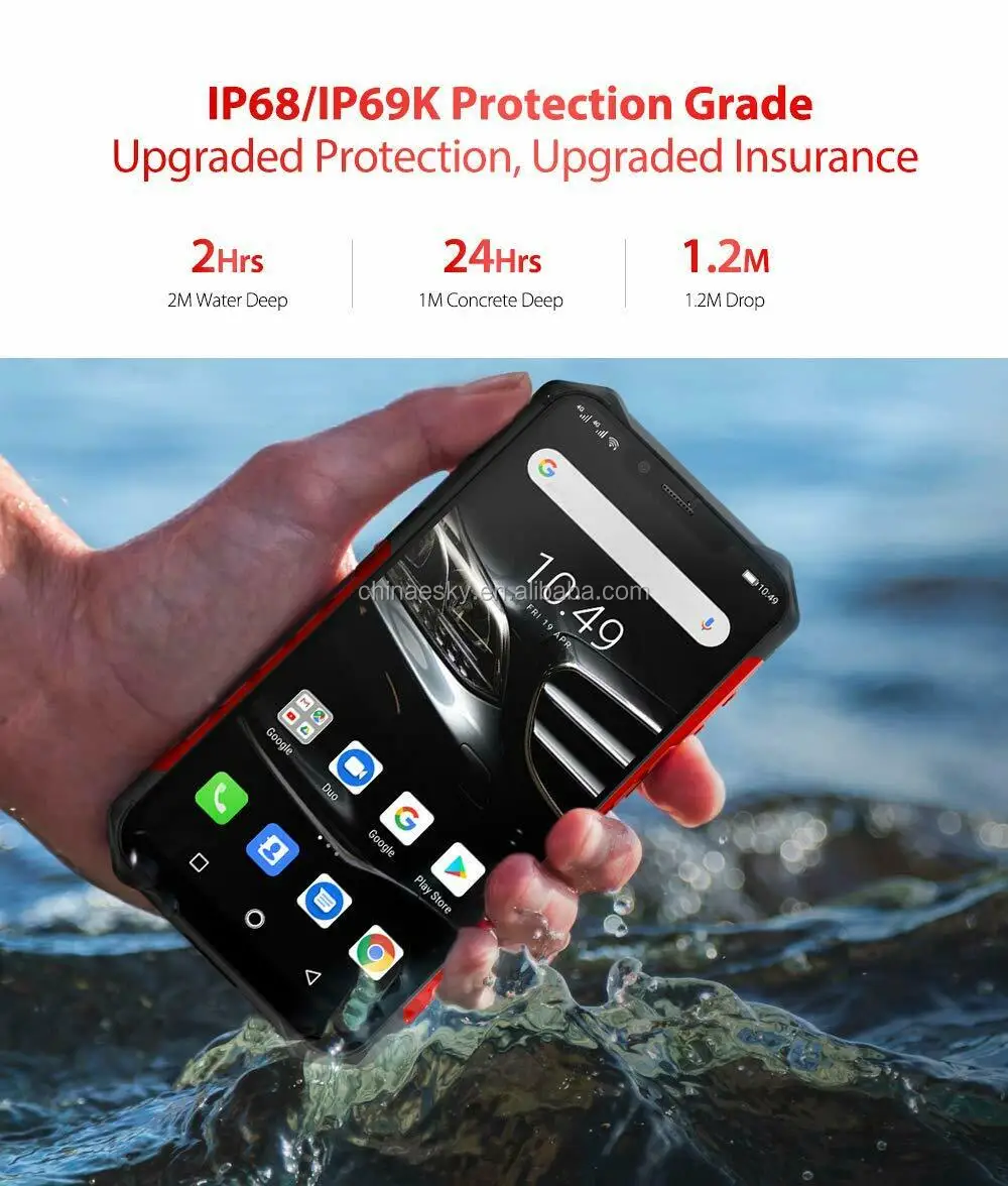 Ulefone Armor 6E 防水IP68 NFC対応タフネススマホ Helio P70 
